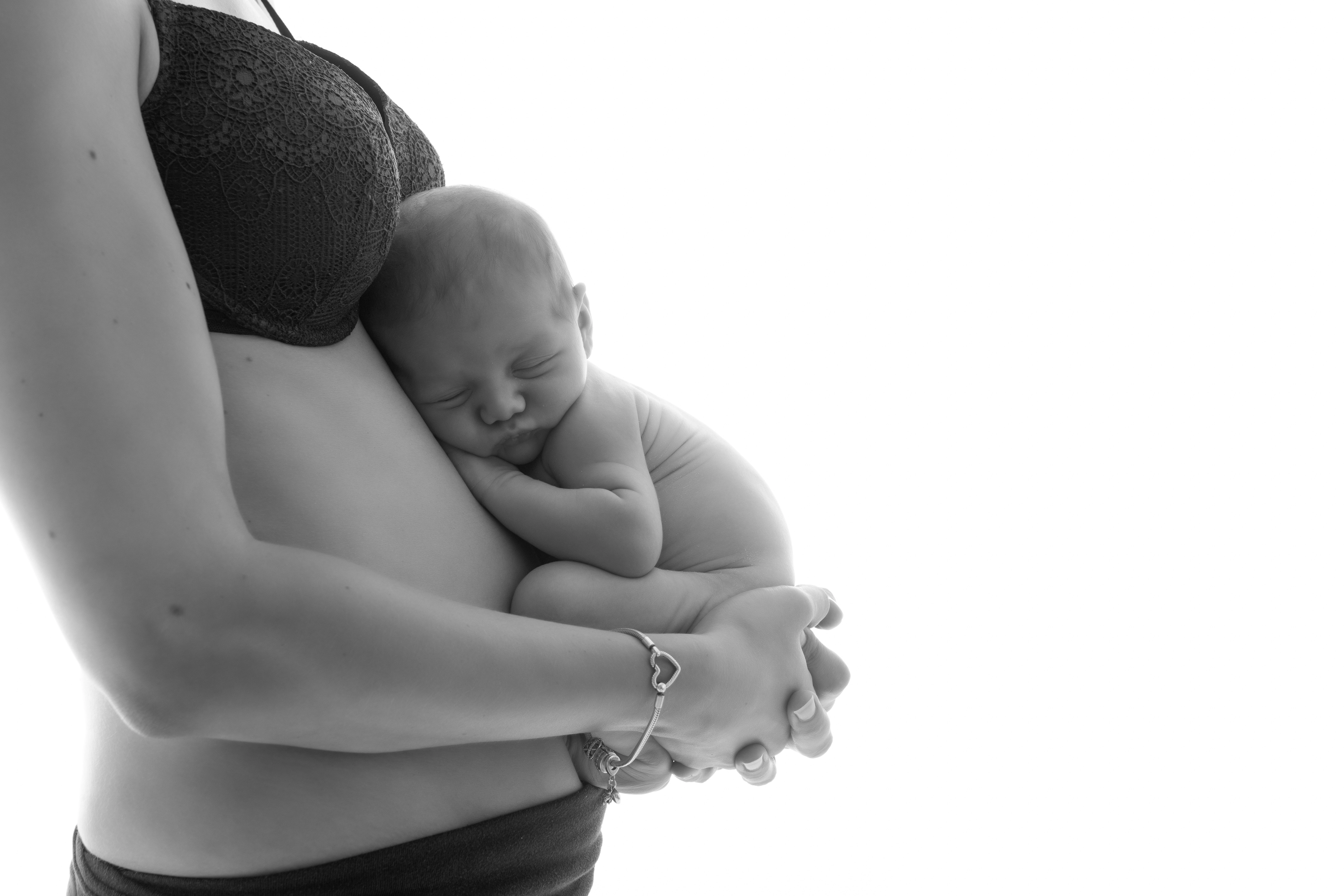 Moment idéal pour séance photo nouveau-né